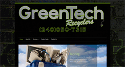 Desktop Screenshot of greentechrecyclers.com