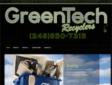 Tablet Screenshot of greentechrecyclers.com